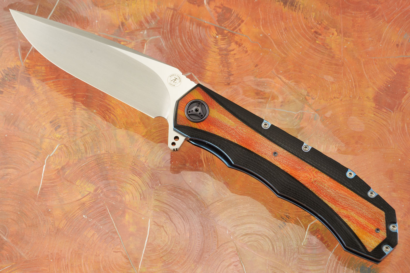 L51M Flipper with Unique Micarta (Ceramic IKBS) - CTS-XHP