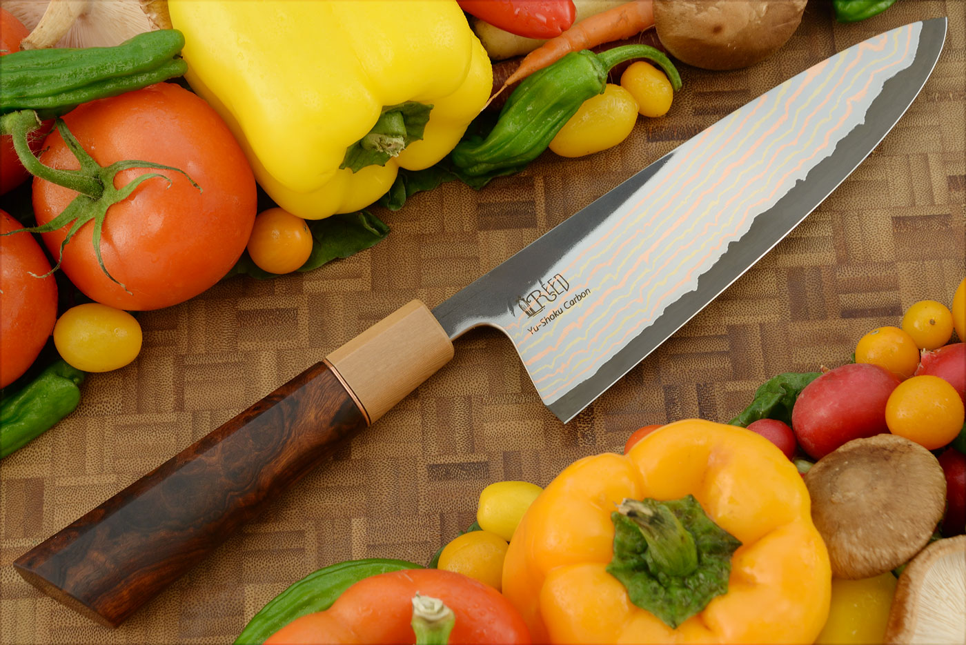 Chef's Knife with Ironwood (7-1/2 inches) - Yu-Shoku