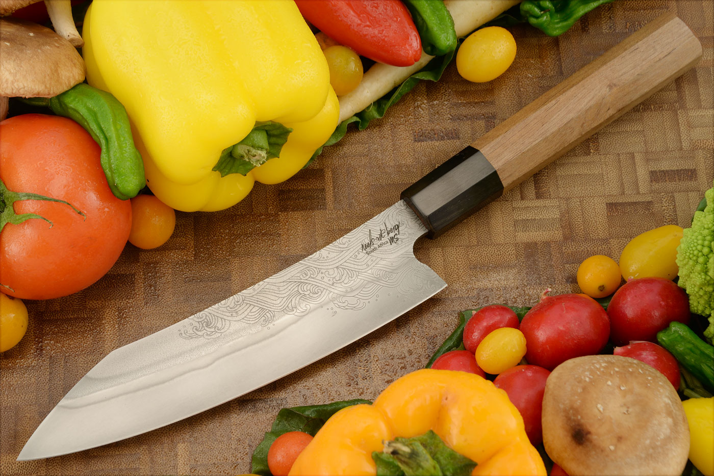 Chef's Knife (7 in.) with Camphor and Buffalo Horn