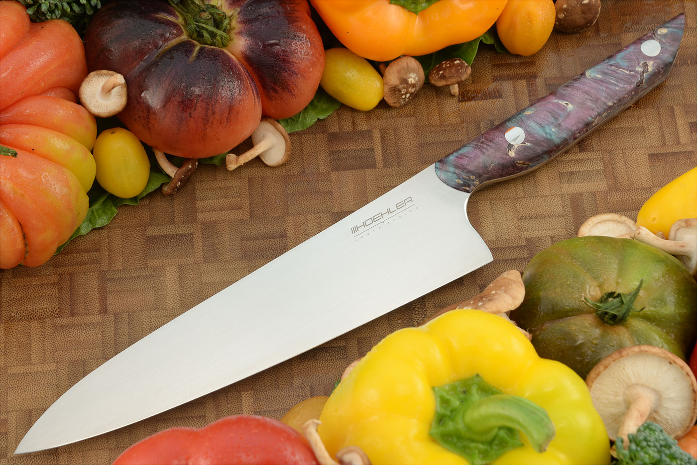 Chef's Knife - Gyuto - (8 in.) with Maple Burl