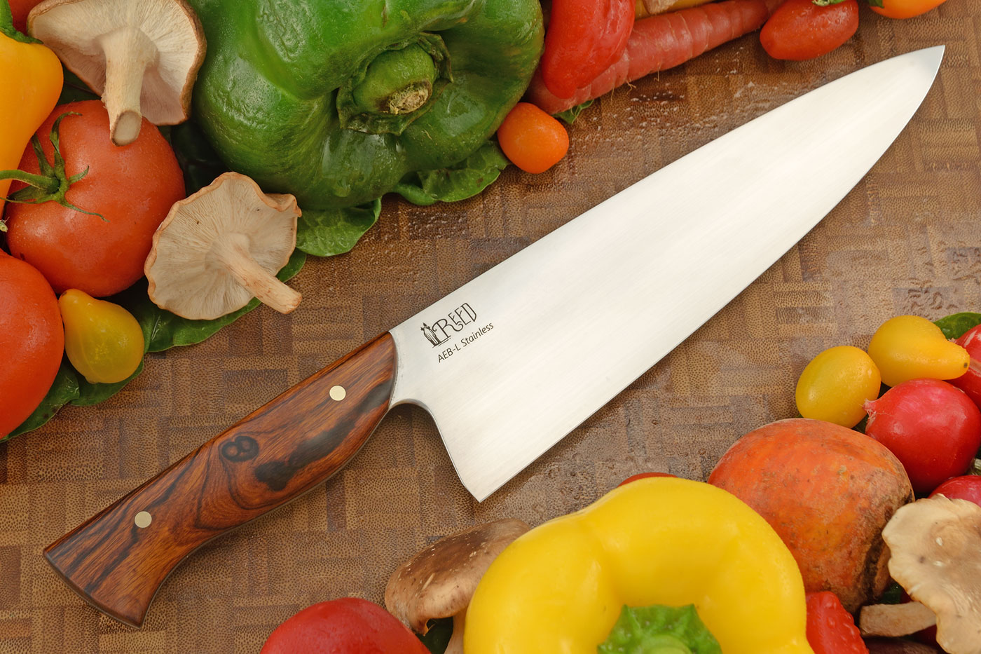 Chef's Knife with Ironwood (8-2/3 inches) - AEBL
