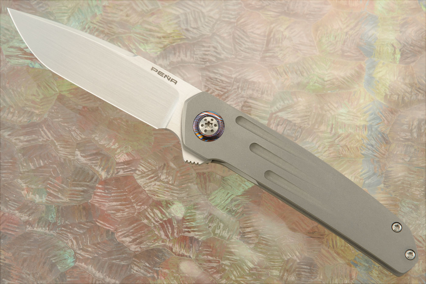 Cobra Flipper with Titanium and Timascus - CPM-154