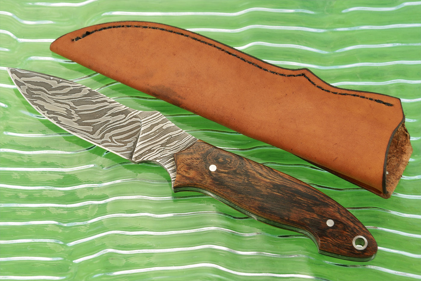 Damascus Nomad with Wenge