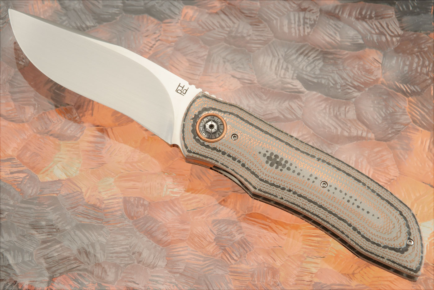Renegade Front Flipper with Copper Mesh Carbon Fiber (IKBS) - RWL-34