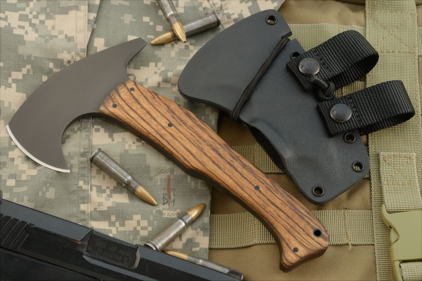 Stealth Axe LT with Zebrawood - Limited Edition
