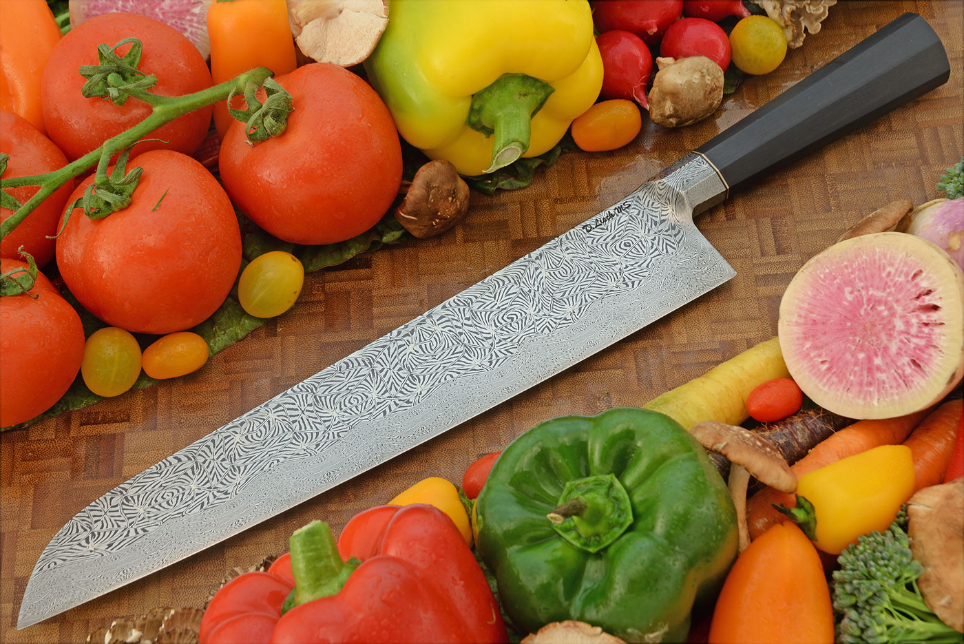 Stars on the Water Brisket Slicer/Sujihiki (11-3/4 in.) with African Blackwood