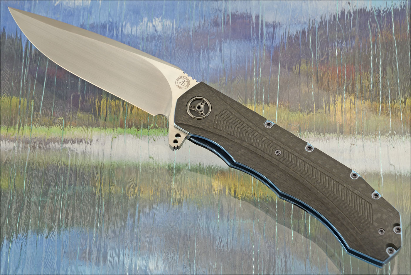 L51 Flipper with 3D Carbon Fiber (Ceramic IKBS) - M390
