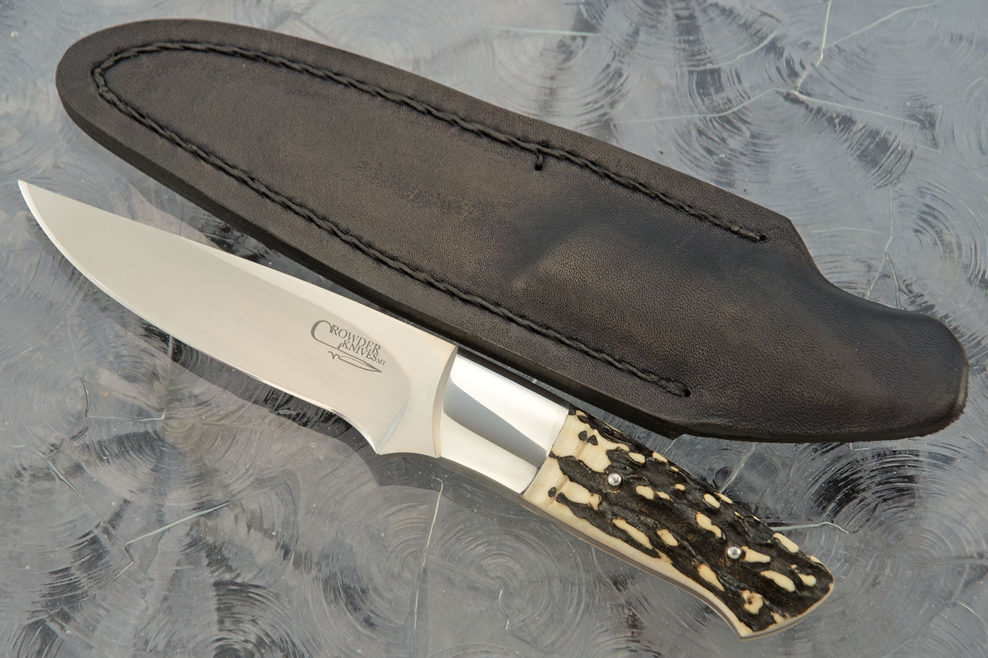 Steiger's Trailing Point with Sambar Stag - 154CM