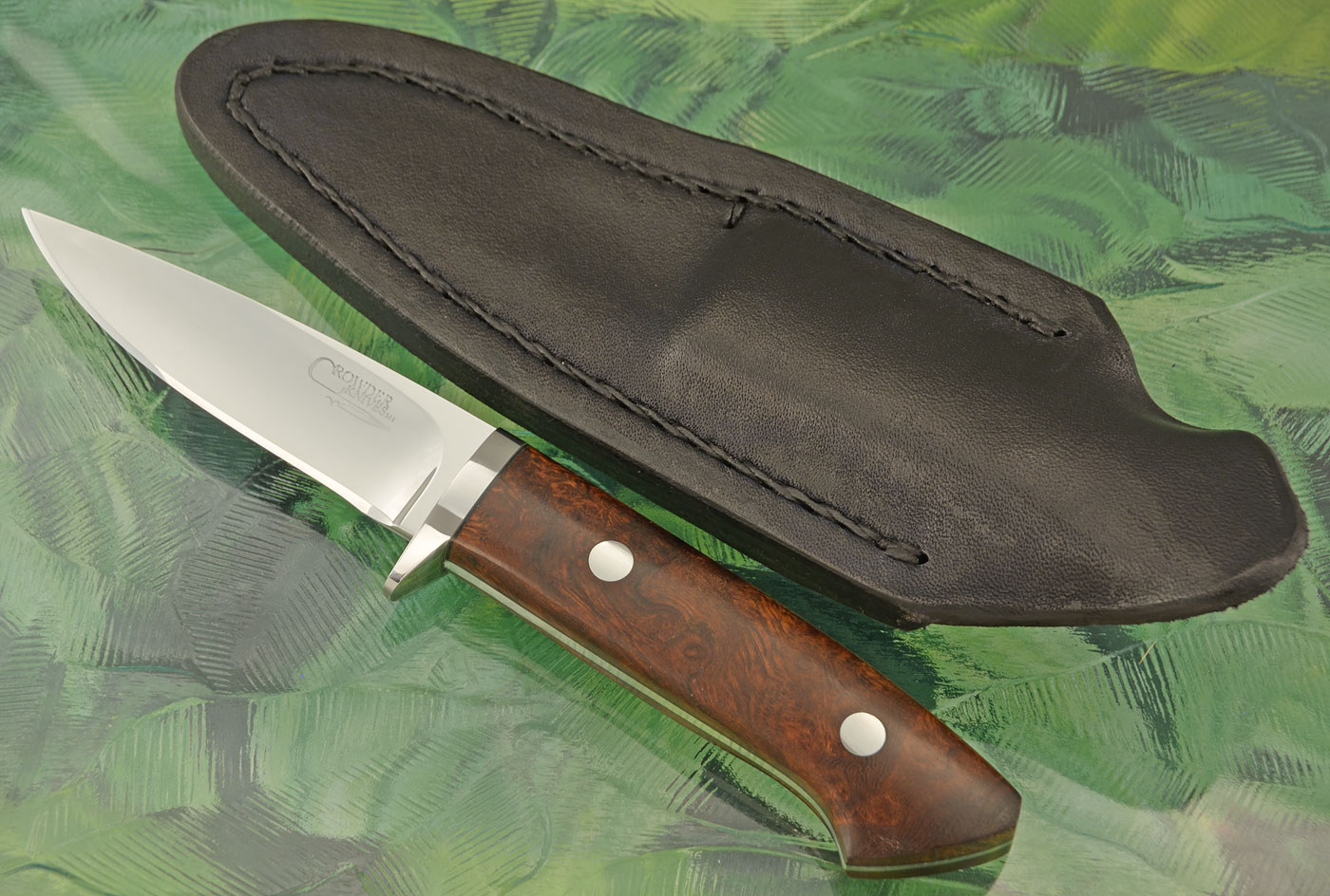 Martin Three Finger Drop Point Hunter with Ironwood