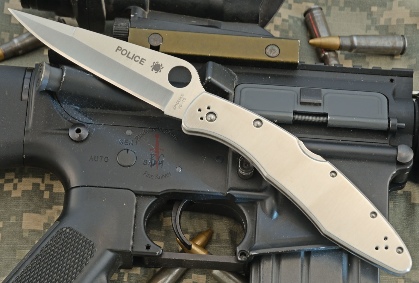 Police Full Stainless - VG-10 (C07P)