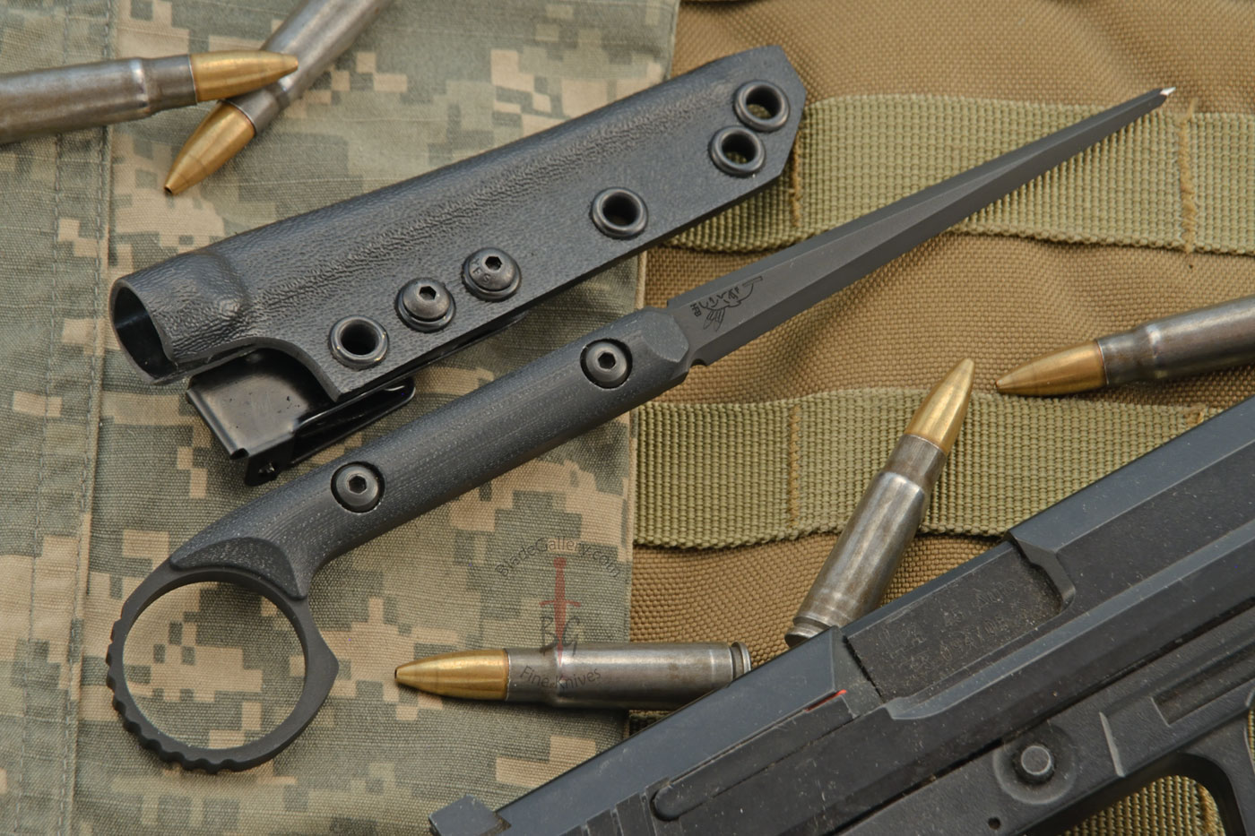 Ring Cardiac Spike with Black G-10 - A2