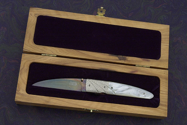 Pearl and Silver Folder