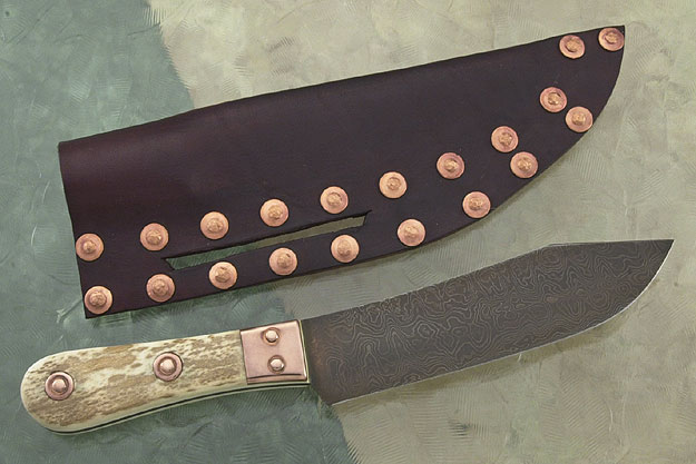 Damascus Hudson Bay Camp Knife