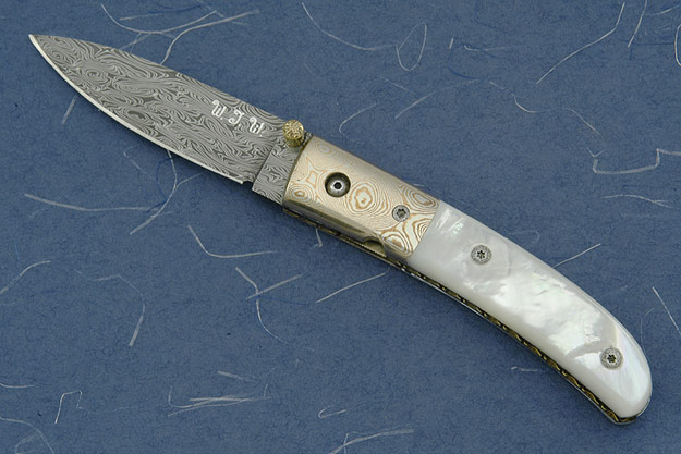 Mokume and Pearl Folder