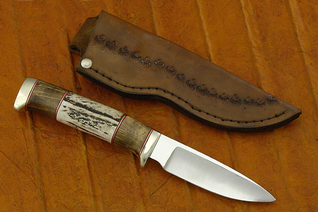 Stag Hunter with Spalted Maple Spacers