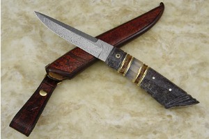 Greger Forselius Fancy Puuko  Custom Knife Gallery of Colorado