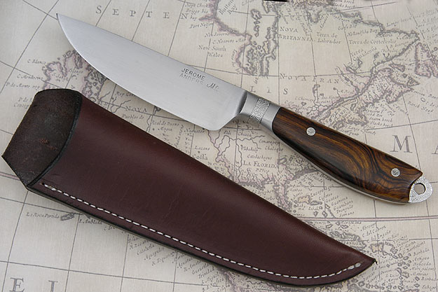 Full Tang Integral Utility with Ironwood