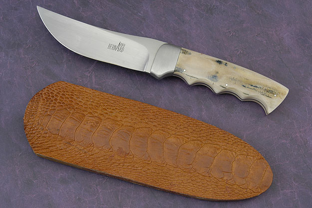 Finger Groove Upswept Hunter with Mammoth Ivory