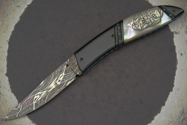 Quilted Abalone Folder