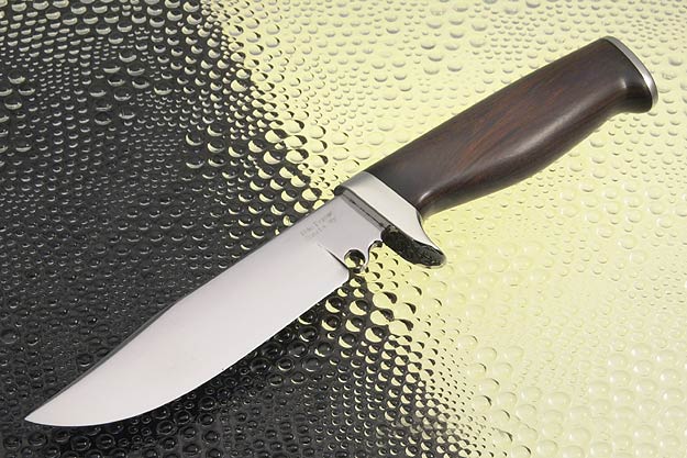 African Blackwood Journeyman Test Knife