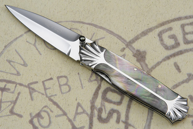 Blacklip Folding Dagger