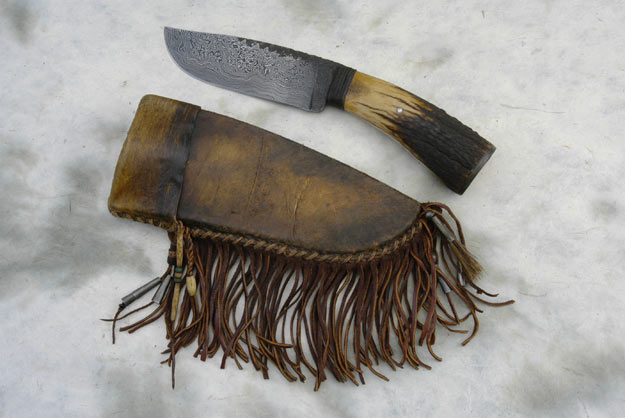 Damascus and Elk Large Hunter