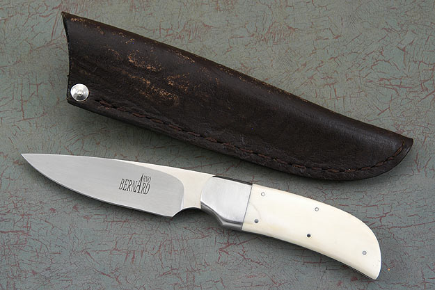 Drop Point Hunter with Warthog Tusk