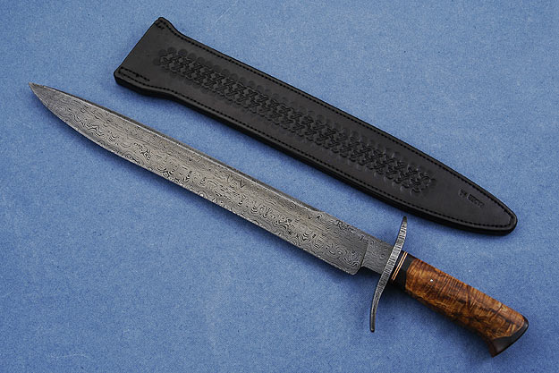 Long Cavalry Bowie<br><i>Best of Show - Northwest Knife Collectors Show 2008</i>