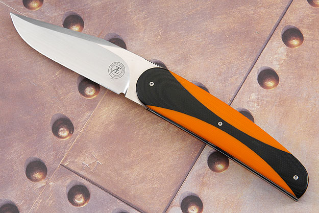 L25 Roll Opening Folder with Black and Orange G10