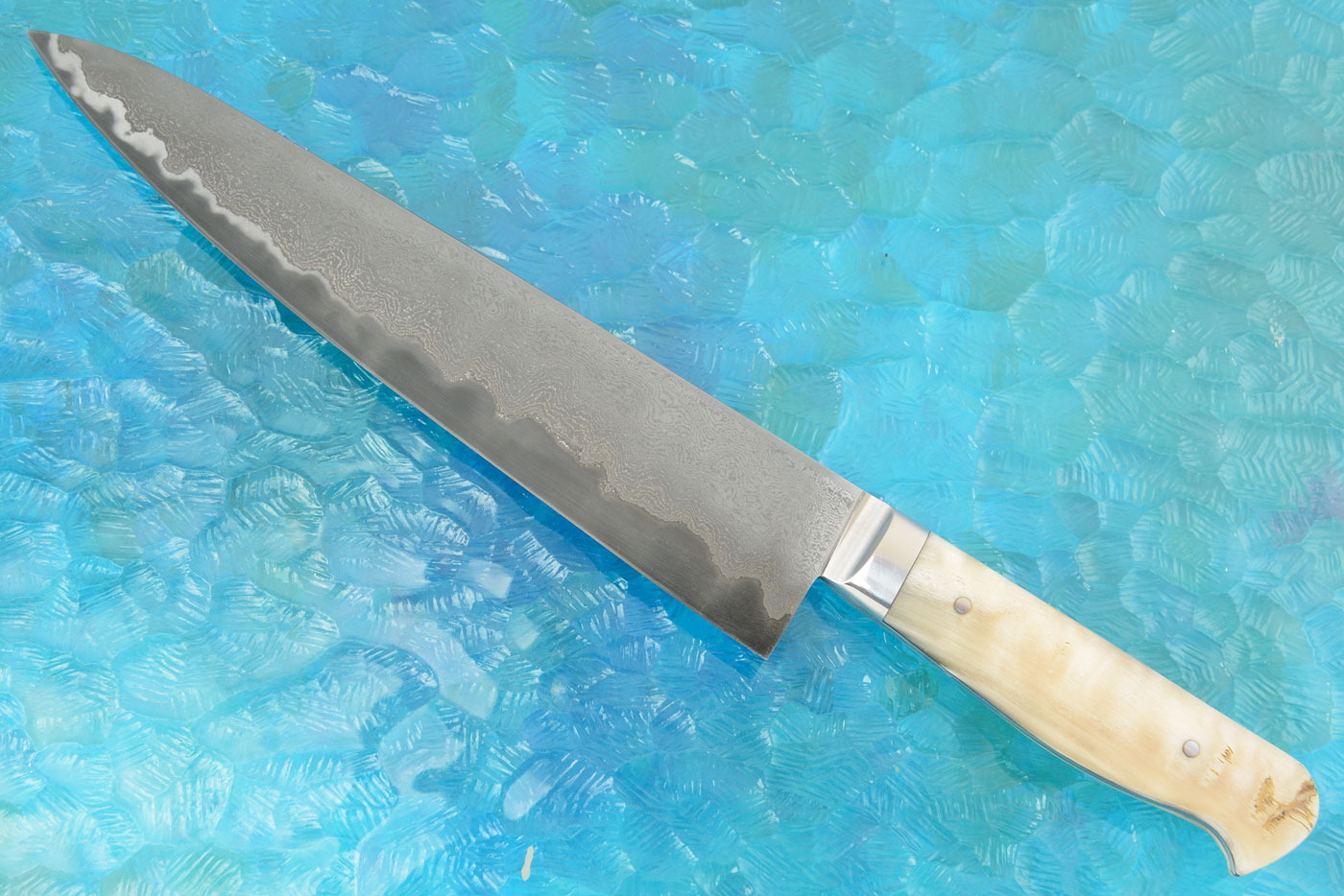 Chef's Knife (Gyuto) with Sheep Horn (8-3/4