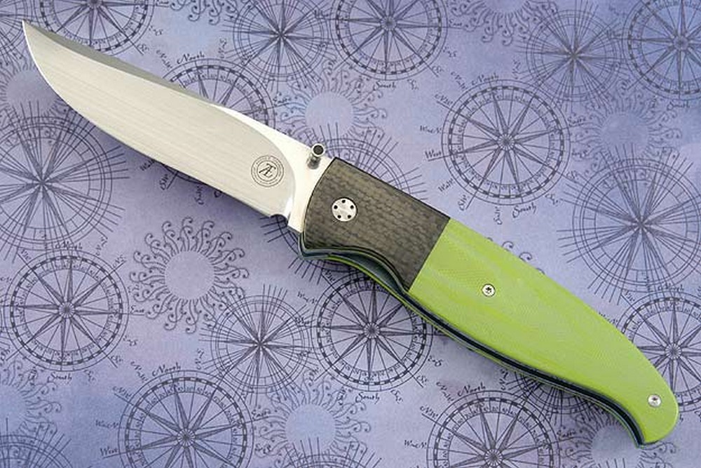 L22 with Toxic Green G10 and Carbon Fiber