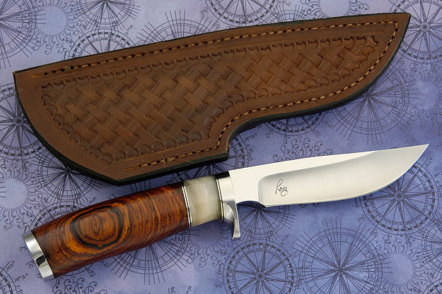 Trout and Bird with Cocobolo with Sheep Horn