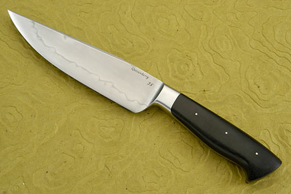 Integral Camp Knife with Ebony Scales<br>Best Hand forged - Boise Show