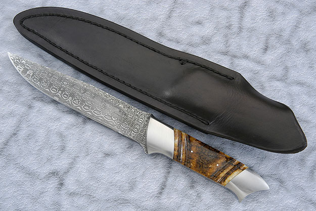 Modified SE Fighter with Damascus and Walrus Ivory