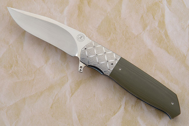 L36S Flipper with Olive Green G10 and Coachwork by A Thorburn