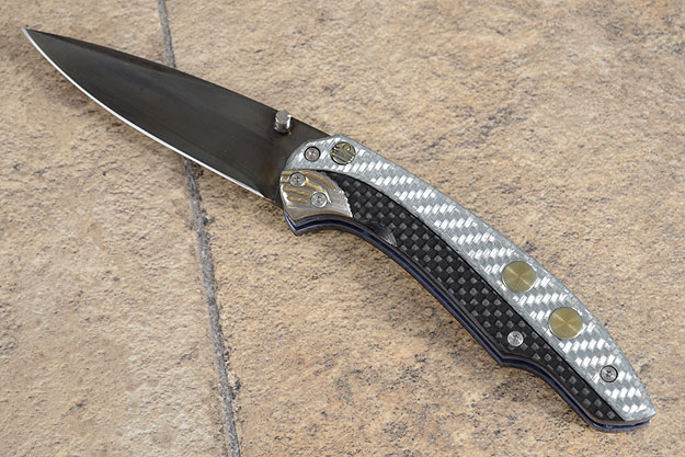 Pitch-Lock with Carbon Fiber and Silver Twill