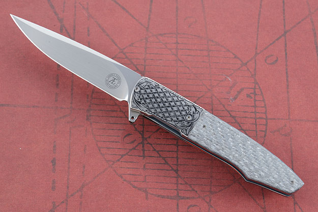 L19S Engraved Flipper with Silver Twill (IKBS)