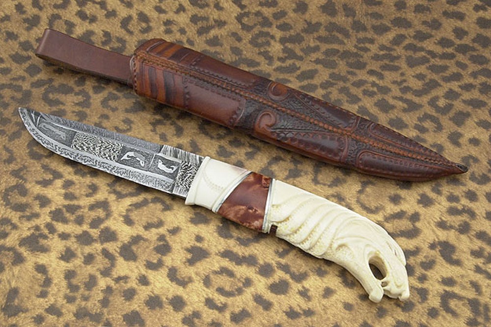 Custom Knife Handle Materials: Horn, Bone, Ivory