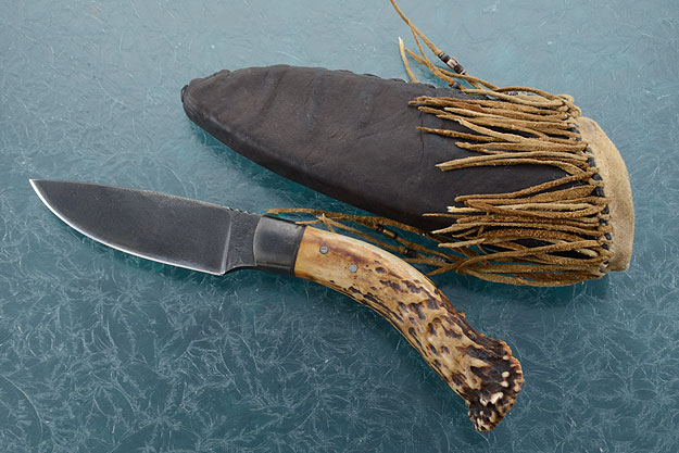 Stag Crown Belt Knife