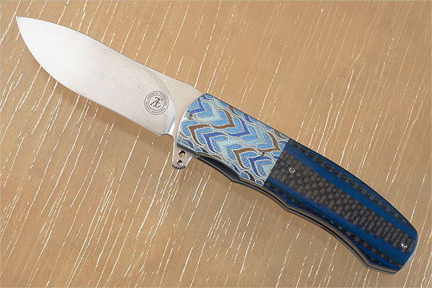 L46 Flipper with Stacked G10 and Carbon Fiber (IKBS)