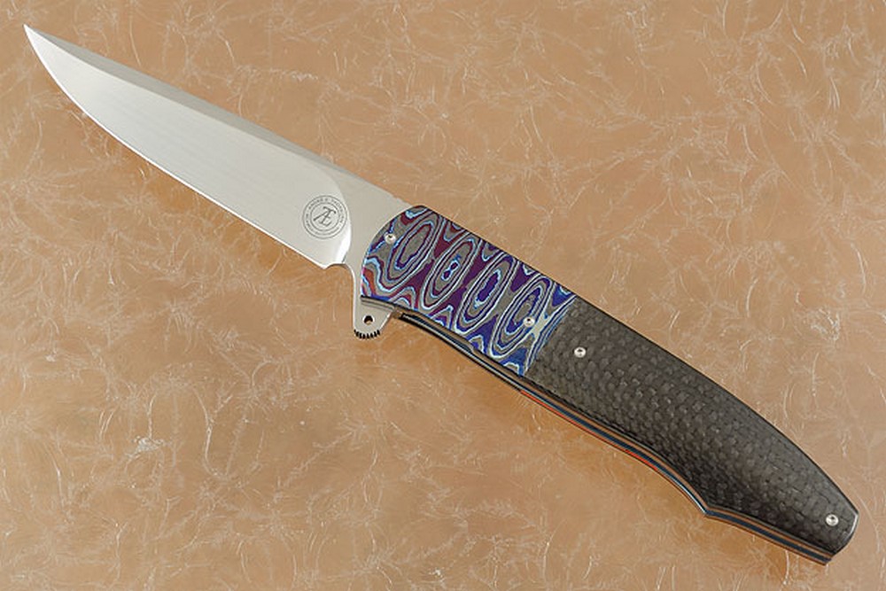 L20 Flipper with Carbon Fiber and Timascus (IKBS)
