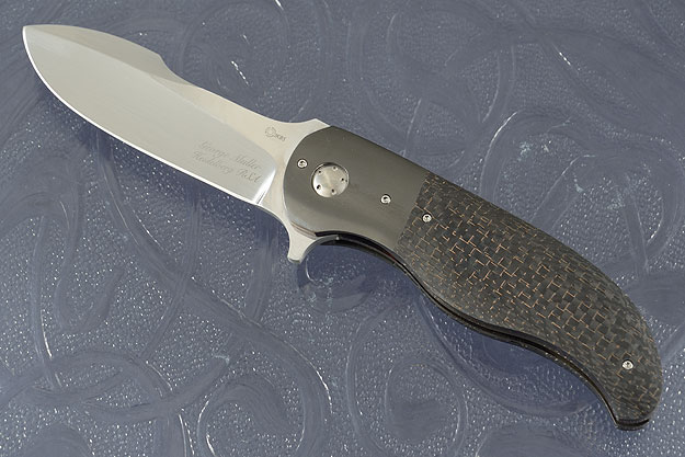 LL-AA Flipper with Lightning Strike Carbon Fiber and Zirconium (IKBS)