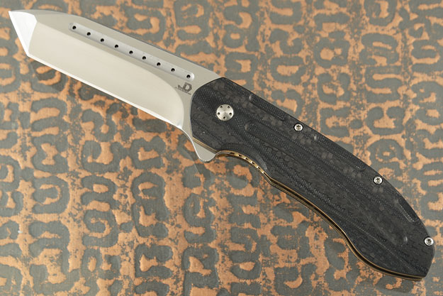 Kenpachi Flipper Tanto with Carbon Fiber (IKBS)