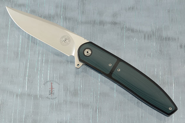 L28 Interframe Flipper with Black and Teal Green G10 (IKBS)