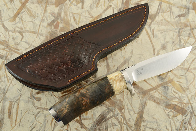 Personal with Maple and Muskox Horn (40th Anniversary Knife)