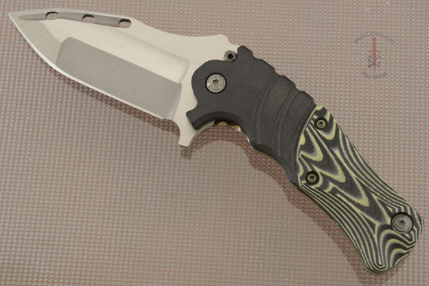 Custom Maddox 4 with Stacked Black, OD Green, and Yellow G10