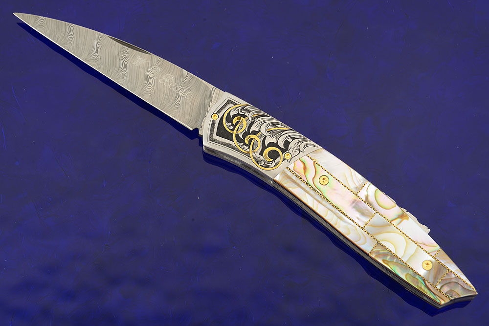 Model 19 Backlock with Abalone and Mother of Pearl