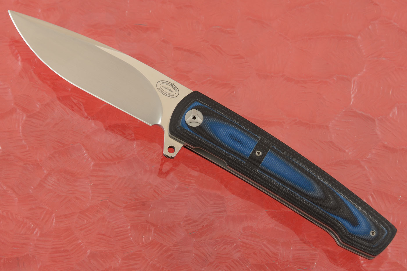 LL07 Flipper with Blue/Black G-10 (IKBS)