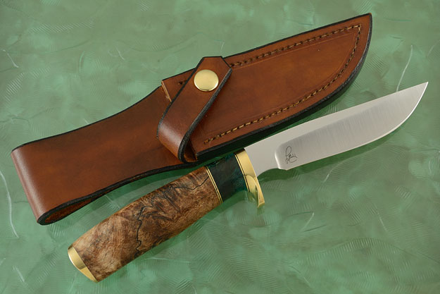 Angler with Spalted Alder