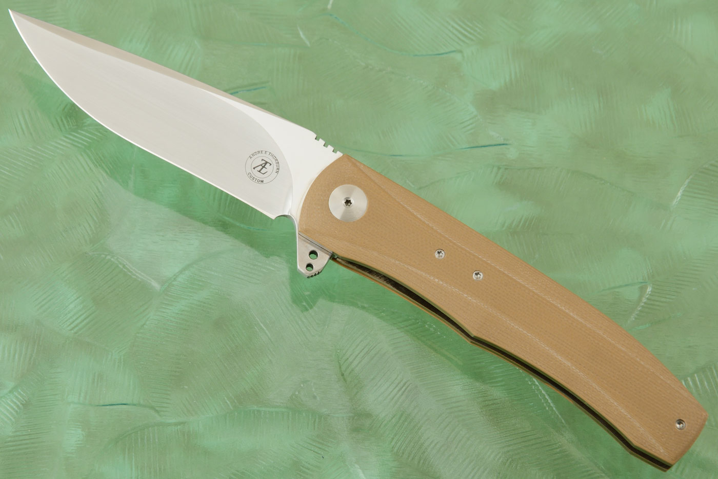 L45 Flipper with Coyote Brown G10 (Ceramic IKBS)